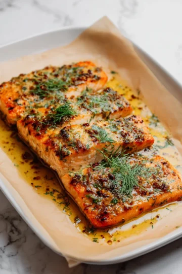Baked Dijon Salmon