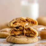 Biscoff Stuffed Snickerdoodles