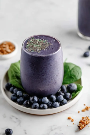 Blueberry Spinach Smoothie