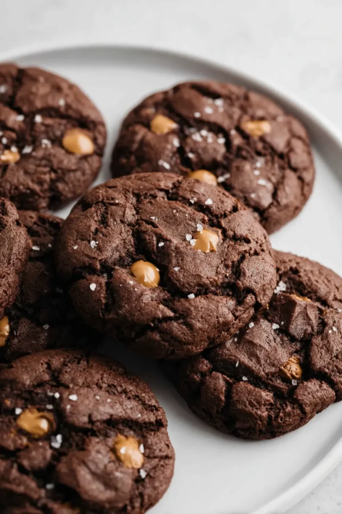 Chocolate Caramel Cookies