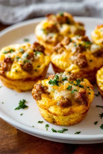 Sausage Breakfast Egg Cups