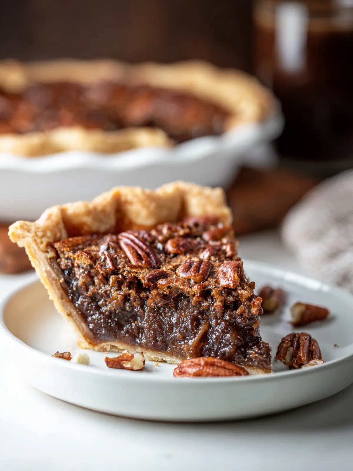 Bourbon Chocolate Pecan Pie