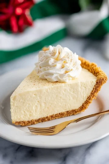 Eggnog Pie