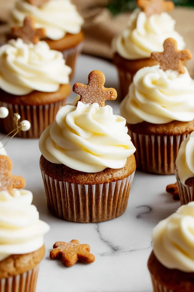Gingerbread Cupcakes