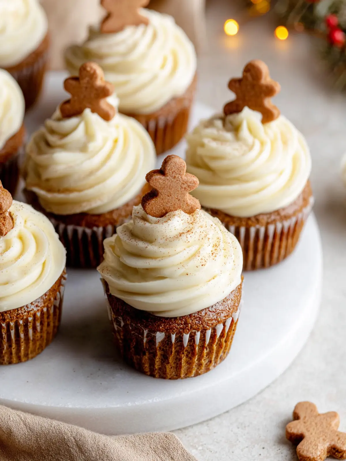 Gingerbread Cupcakes