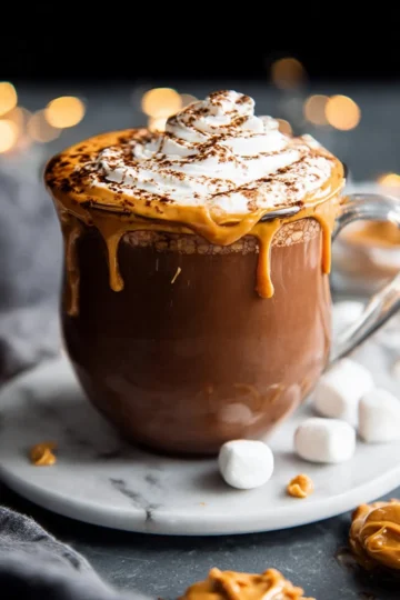 Peanut Butter Hot Chocolate