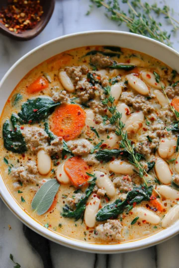 Sausage White Bean Soup