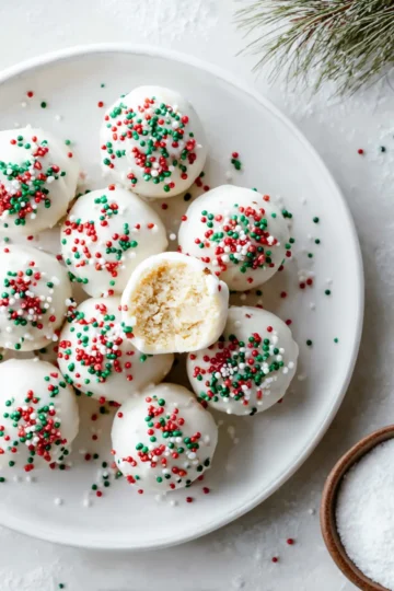 Sugar Cookie Balls