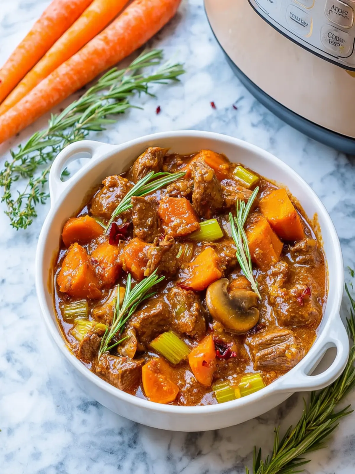 Crockpot Beef Sweet Potato Stew