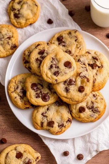 Eggless Chocolate Chip Cookies