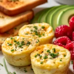 Golden egg bites with herbs