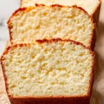 Sliced keto cottage cheese bread