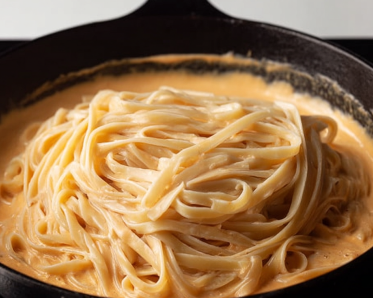 pasta noodles creamy skillet