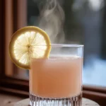 Hot lemon drink