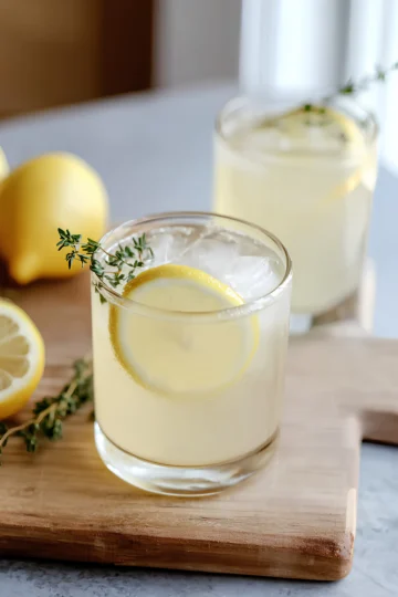 Refreshing apple cider vinegar drink