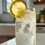 Sparkling lemon drink