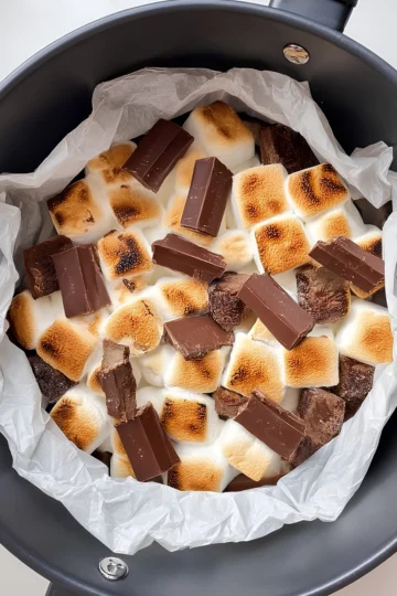 Air fryer smores