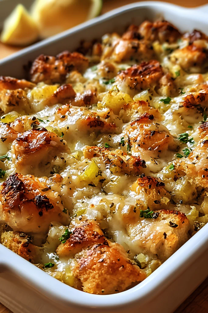 Baked chicken casserole