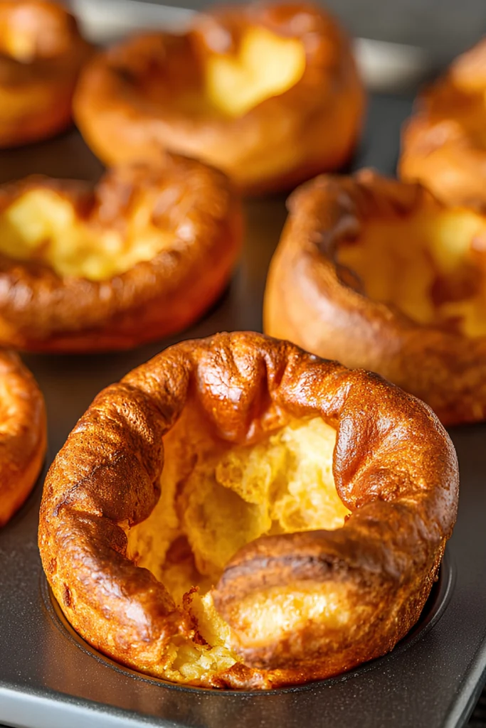 Golden Yorkshire pudding