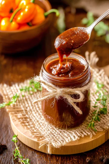 Jamaican jerk BBQ sauce