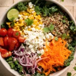 Quinoa corn salad