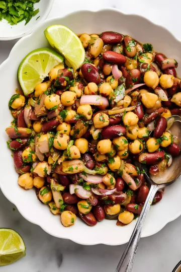 Three bean salad