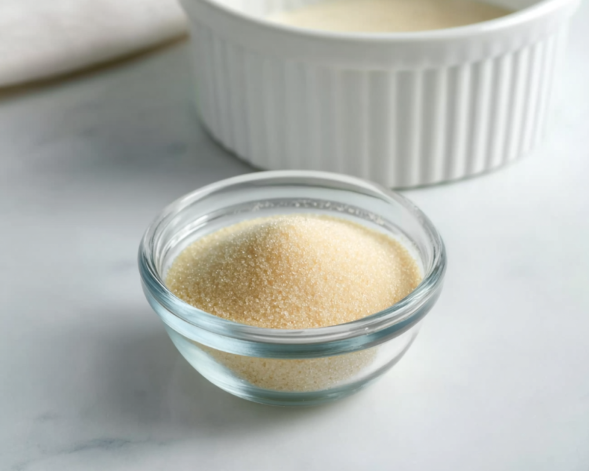 Unflavored gelatin powder