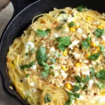 Cheesy pasta frittata