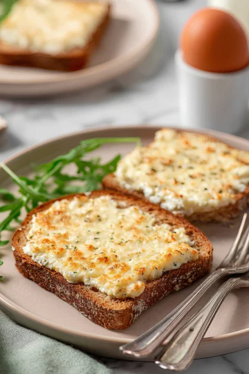 Cottage cheese toast
