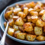 Crispy breakfast potatoes