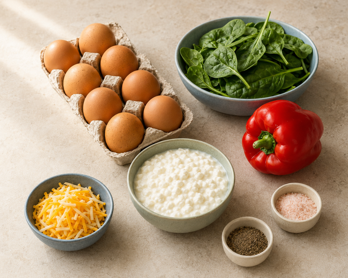 Egg muffin ingredients
