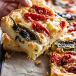 Roasted chile cheese tart