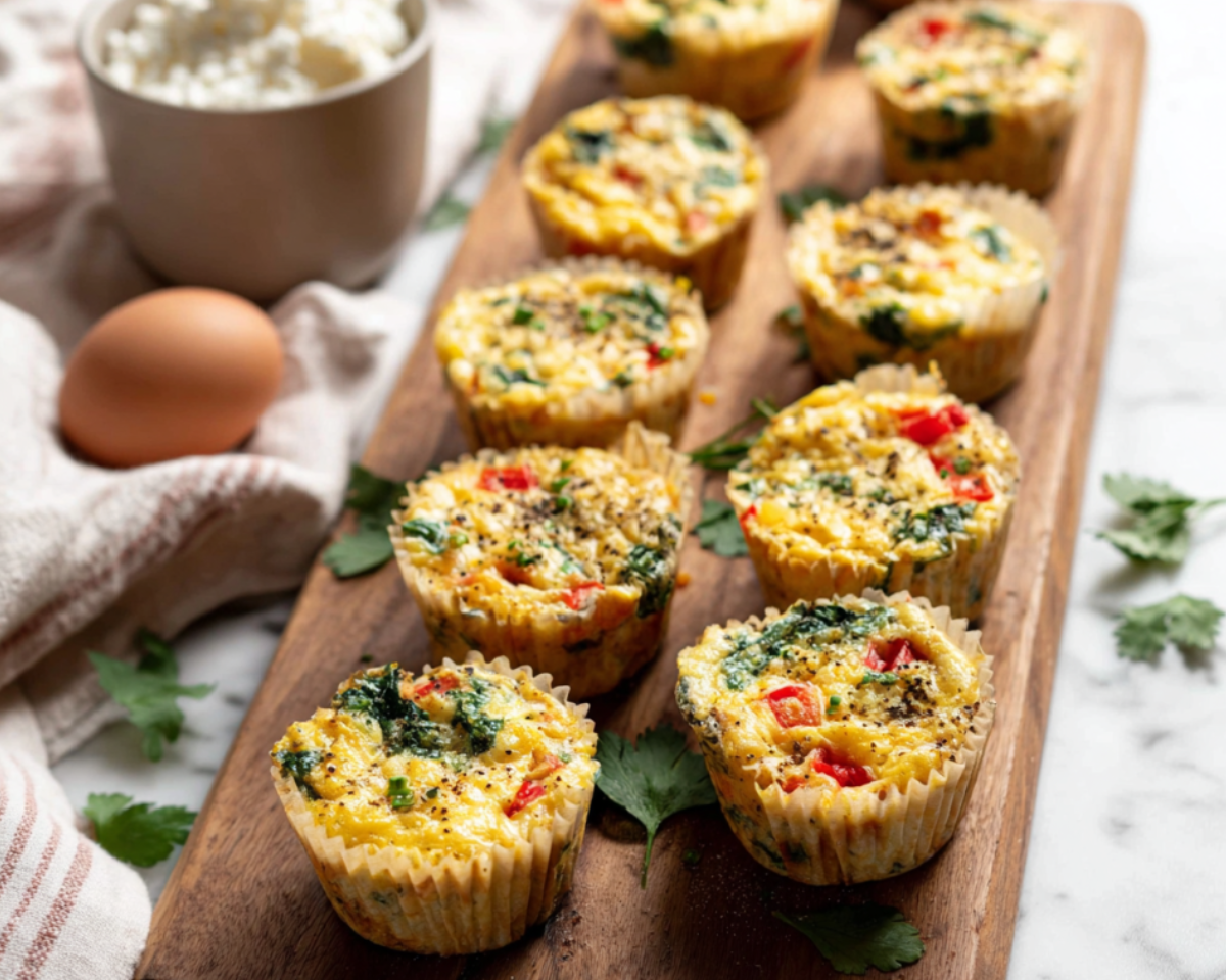 Vegetable egg muffins